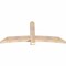 Ekena Millwork Bellingham Smooth Timber Gable Bracket, Douglas Fir, 72"W x 33"H x 3 1/2"D x 5 1/2"F, 11/12 Pitch GBW072X33X0406BEL00SDF - alternate 5